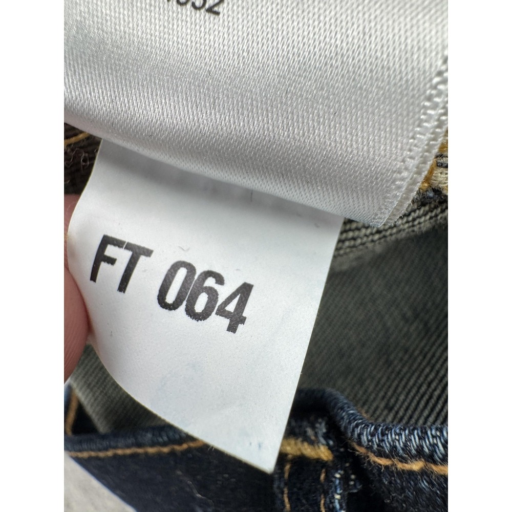 Flint And Tinder Jeans Mens 34x30 Blue Straight Fit Stretch Denim USA FT 064 - Picture 7 of 16